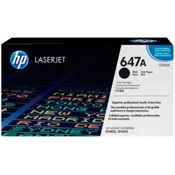 Картридж HP CE260A (№647A) черный