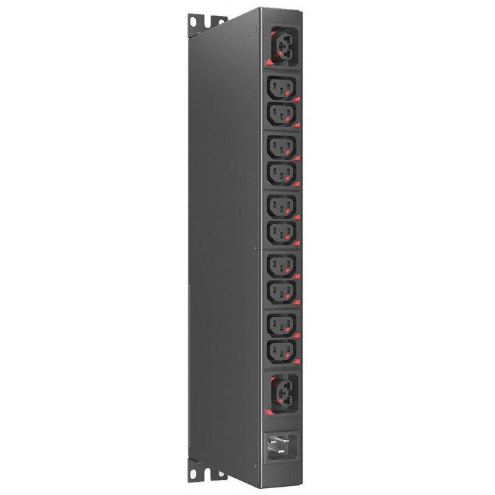 Блок розеток SMARTWATT PMIS111SO102UL (1U, 1P 16A, 10xC13, 2xC39, 2м, UL)