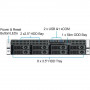 Серверный корпус Ablecom CS-R28-03P (2U, 8x3.5", 1200W RPSU)