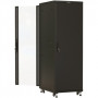 Шкаф Hyperline TTBR-3266-AS-RAL9004 (напольный 32U 600x600мм, стеклянная дверь, черный, 1610мм, 800кг, IP20)