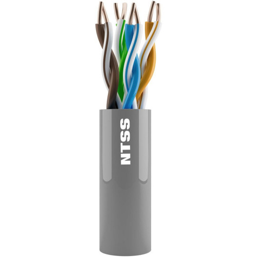 Кабель витая пара NTSS NTSS-IN-UTP4-5Е-PVC-GY, 305м
