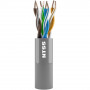 Кабель витая пара NTSS NTSS-IN-UTP4-5Е-PVC-GY (кат.5E U/UTP 4X2X24AWG PVC 305м)