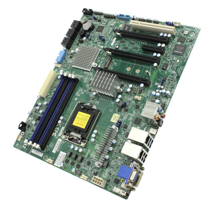 Материнская плата Supermicro MBD-X11SAT-F-O (LGA1151, 4x DDR4, 6x SATA+M.2, Audio)