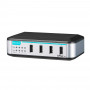 Промышленный USB-хаб MOXA UPort 204 (4-port entry-level USB hub, adapter included)