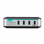 Промышленный USB-хаб MOXA UPort 204 (4-port entry-level USB hub, adapter included)