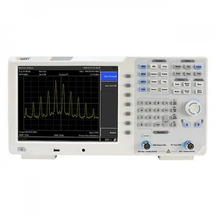 Анализатор спектра OWON XSA1015P-TG (9 кГц-1.5 ГГц, трекинг-генератор) Анализатор спектра OWON XSA1015P-TG (9 кГц-1.5 ГГц, трекинг-генератор)