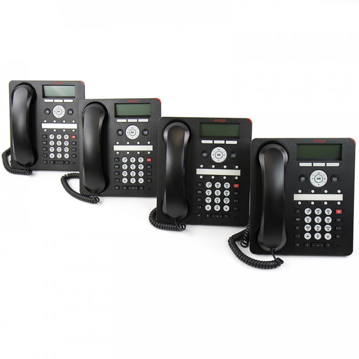 Комплект из 4-х IP-телефонов Avaya 1608-I 700510907 (8 лин./функ. клавиш, спикерфон) Комплект из 4-х IP-телефонов Avaya 1608-I 700510907 (8 лин./функ. клавиш, спикерфон)