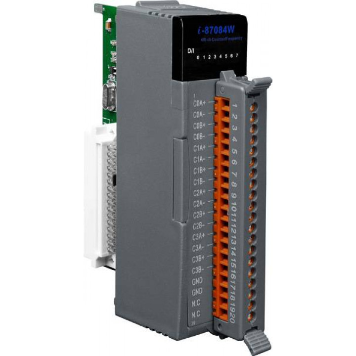 Модуль ICP DAS I-87084W-G CR (32 битный высокоскоростной счетчик с режимом энкодера и частотомера)
