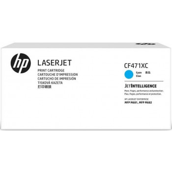 Картридж HP CF471XC (№657X) голубой