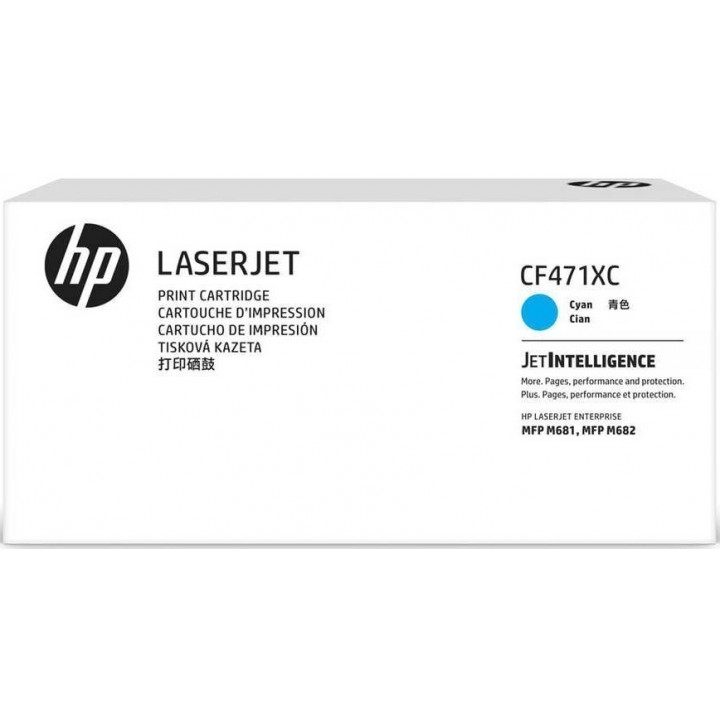 Картридж HP CF471XC (№657X, голубой, тонер, Contract) Картридж HP CF471XC (№657X, голубой, тонер, Contract)