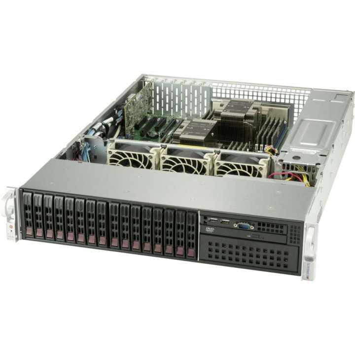 Серверная платформа Supermicro SYS-2029P-C1RT (Barebone 2U, X11DPi-NT, 2xCPU LGA 3647, 2x10GBase-T)
