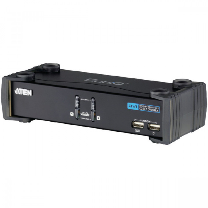 KVM-переключатель ATEN CS1762A-AT-G (USB+DVI, 2x1, 1920x1200)