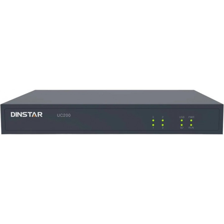 IP-АТС Dinstar UC200-2S2O (30 соединений, 2 FXO, 2 FXS) IP-АТС Dinstar UC200-2S2O (30 соединений, 2 FXO, 2 FXS)