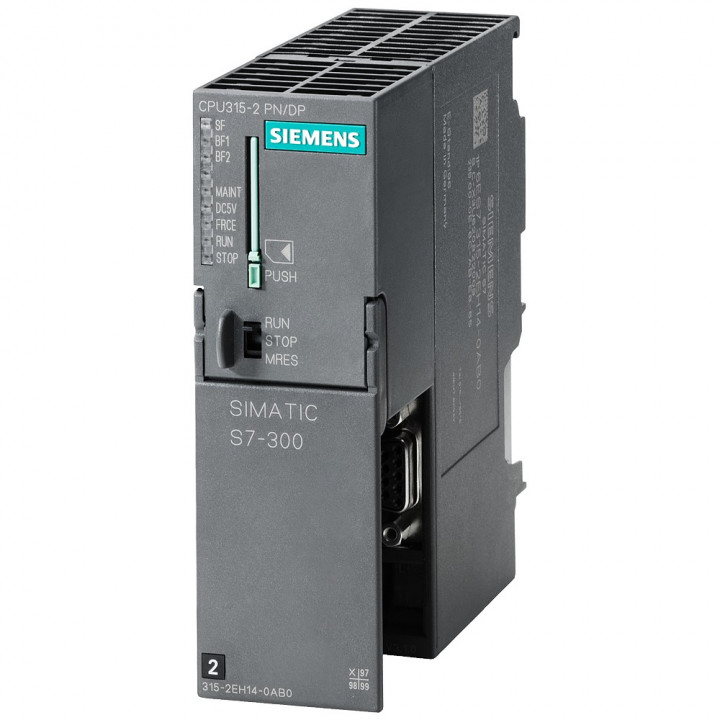 Процессор Siemens Simatic 6ES7315-2EH14-0AB0 (CPU 315-2 PN/DP, 384 КБ)