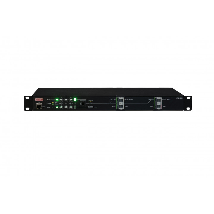 Автоматический ввод резерва ELEMY ATS-1203/32/T/E/DO (220V 32A 7000VA, 1U, SNMP, ModBus-TCP) Автоматический ввод резерва ELEMY ATS-1203/32/T/E/DO (220V 32A 7000VA, 1U, SNMP, ModBus-TCP)