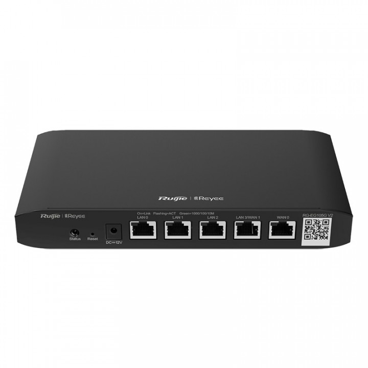 Маршрутизатор Ruijie RG-EG105G V2 (5 портов Gigabit Ethernet, облачное управление)