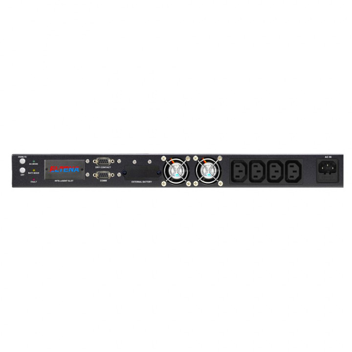 Источник бесперебойного питания ELTENA Monolith III 1000RMLT1U (1000 ВА, 800 Вт, On-Line, 1U)