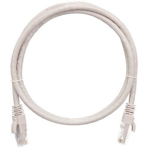 Коммутационный шнур NIKOMAX NMC-PC4UD55B-050-C-WT (U/UTP, Cat.5e, 5м, белый, многожильный, LSZH)
