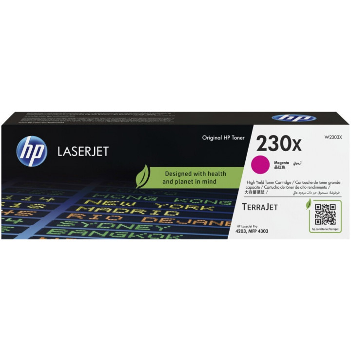 Картридж HP W2303X пурпурный (№230X, Original LaserJet Toner)