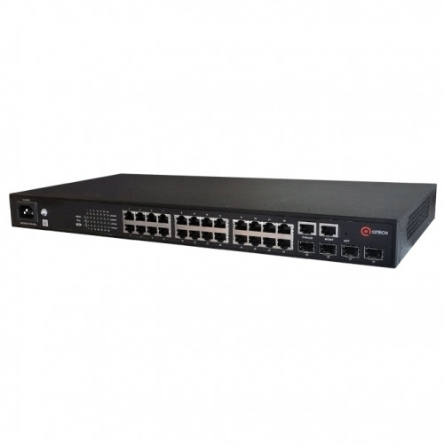 Управляемый коммутатор уровня L2 Qtech QSW-3470-28T-AC