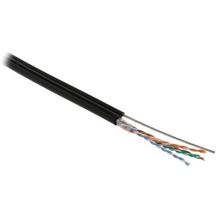Кабель Hyperline UUTP4-C5E-S24-SW-OUT-PE-BK-500 (U/UTP, Cat.5e, 4 пары, внешний, 500 м) Кабель Hyperline UUTP4-C5E-S24-SW-OUT-PE-BK-500 (U/UTP, Cat.5e, 4 пары, внешний, 500 м)