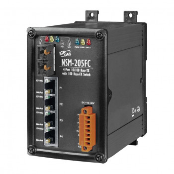 Промышленный коммутатор ICP DAS NSM-205FC CR