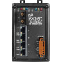 Промышленный коммутатор ICP DAS NSM-205FC CR (4x10/100TX, 1x10/100FX многомод SC)