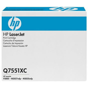Картридж HP Q7551XC (№51X) черный