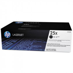 Тонер-картридж HP 25X, черный, 34500 стр, (CF325X)