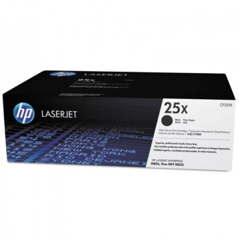 Тонер-картридж HP 25X, черный, 34500 стр, (CF325X)