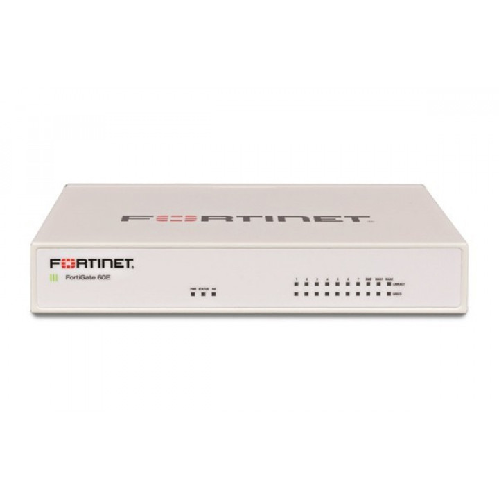 Межсетевой экран Fortinet FG-60E-BDL (10xGE RJ45, с лицензией FortiCare)