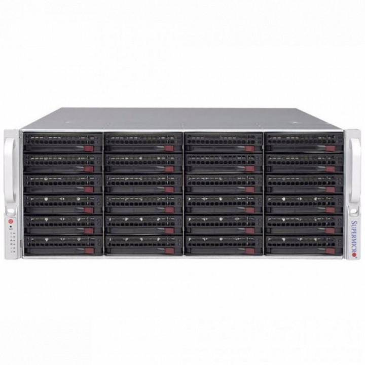 Серверная платформа Supermicro SuperStorage Server SSG-6048R-E1CR24N (4U, 2xLGA2011-r3, 24xDDR4, 24x3.5", 4x10GbE)