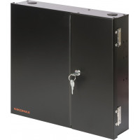 Оптический кросс настенный NIKOMAX, до 48 SC/LC портов или 24 FC/ST портов, NMF-WP48-BLANK-IB-P-BK
