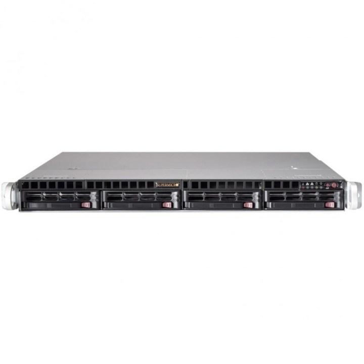 Серверная платформа Supermicro AS -1014S-WTRT (1U, 2x500W, AMD EPYC SP3, 8xDDR4, 4x3.5" bays, 2x10GbE, IPMI)