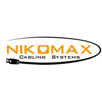 Модуль-вставка NIKOMAX с угловыми портами, экранированный, категория 6a, NMC-KJSA2-AN-MT