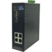 Коммутатор NIKOMAX (GIGALINK) GL-SW-F203-04PSG-I