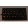 Клавиатура промышленная Key Technology K-TEK-M263-FN-BL-BT-DWP-US/RU-USB (встраиваемая, IP65, русифицированная, с подсветкой, USB)