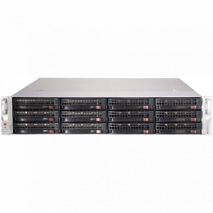 Серверная платформа Supermicro AS-2024US-TRT (2U, 2x EPYC 7002/7003, 32x DIMM, 12x 3.5", 2x10G)
