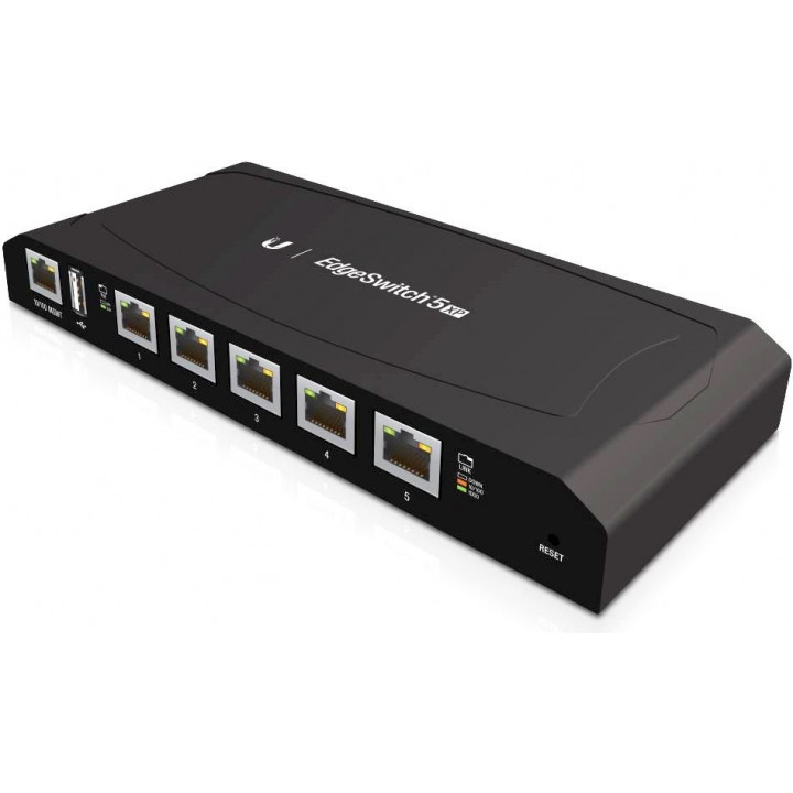 Коммутатор Ubiquiti EdgeSwitch 5 XP ES-5XP (5 портов 1G, PoE, 55 Вт)