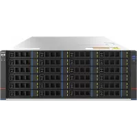 Сервер на базе Gooxi SR401-D24RE-G2 · 2 × AMD EPYC 9374F · 256 ГБ · 12 × 16 ТБ HDD