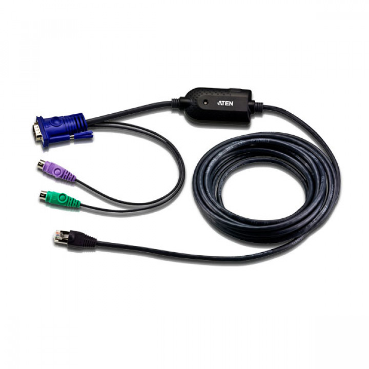 Модуль удлинителя ATEN KA7920-AX (VGA+KM PS2, 4.5 м, Cat5e, до 1600x1200)