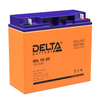 Аккумуляторная батарея GEL 12V 20Ah Delta GEL 12-20
