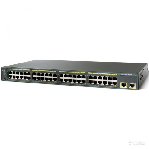 Коммутатор Cisco WS-C2960-48TT-L