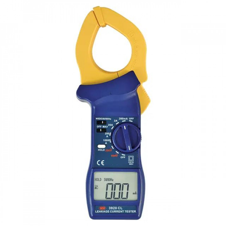 Токовые клещи SEW 3920 CL (1000 А AC, ток утечки) Токовые клещи SEW 3920 CL (1000 А AC, ток утечки)