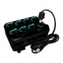 Промышленный коммутатор ICP DAS NS-208PSE-IP67 CR (Industrial 8-port unmanaged IP67 Ethernet switch with PoE)