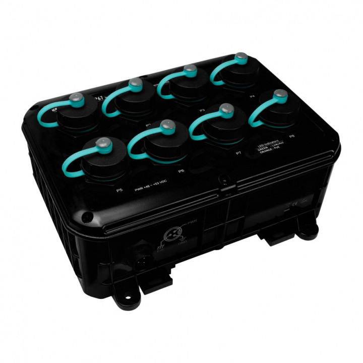 Промышленный коммутатор ICP DAS NS-208PSE-IP67 CR (Industrial 8-port unmanaged IP67 Ethernet switch with PoE) Промышленный коммутатор ICP DAS NS-208PSE-IP67 CR (Industrial 8-port unmanaged IP67 Ethernet switch with PoE)
