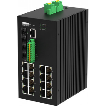 Коммутатор NIKOMAX (GIGALINK) GL-SW-G307-16P4ST-I