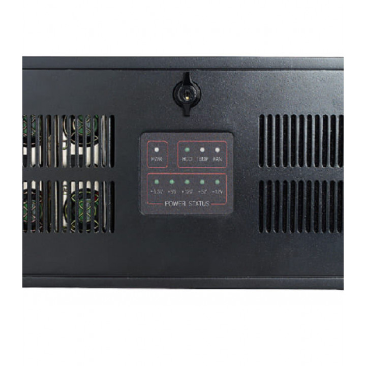 Промышленный компьютерный корпус Advantech IPC-623BP-50ZC (19" 4U, 20 слотов, 500 Вт)