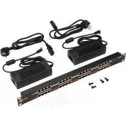 Патч-панель 16 портов PoE LANMASTER LAN-PP16-POE/A2 Патч-панель 16 портов PoE LANMASTER LAN-PP16-POE/A2