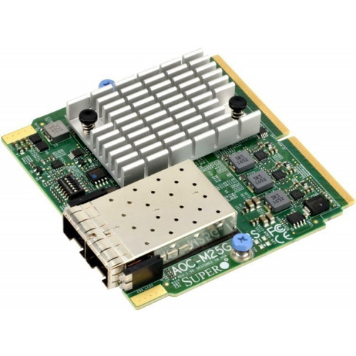 Сетевая карта Supermicro AOC-M25G-i2SM (SIOM, 2-Port 25Gb Ethernet)